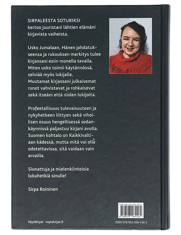 Sirpaleesta soturiksi - Sirpa Roininen - Elämäkerrat ja muistelmat - 10105408506 - 1
