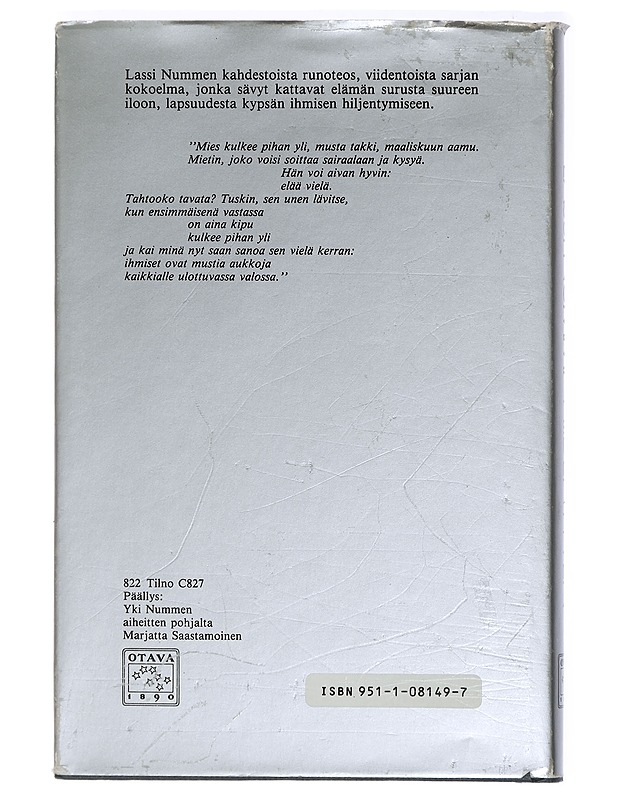 Hiidentyven : runoja - Lassi Nummi - Romaanit ja novellit - 10105408515 - 1