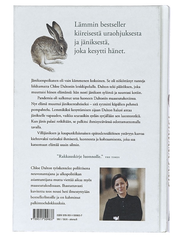 Ystävänä jänis - Dalton, Chloe - Elämäkerrat ja muistelmat - 10105408516 - 1