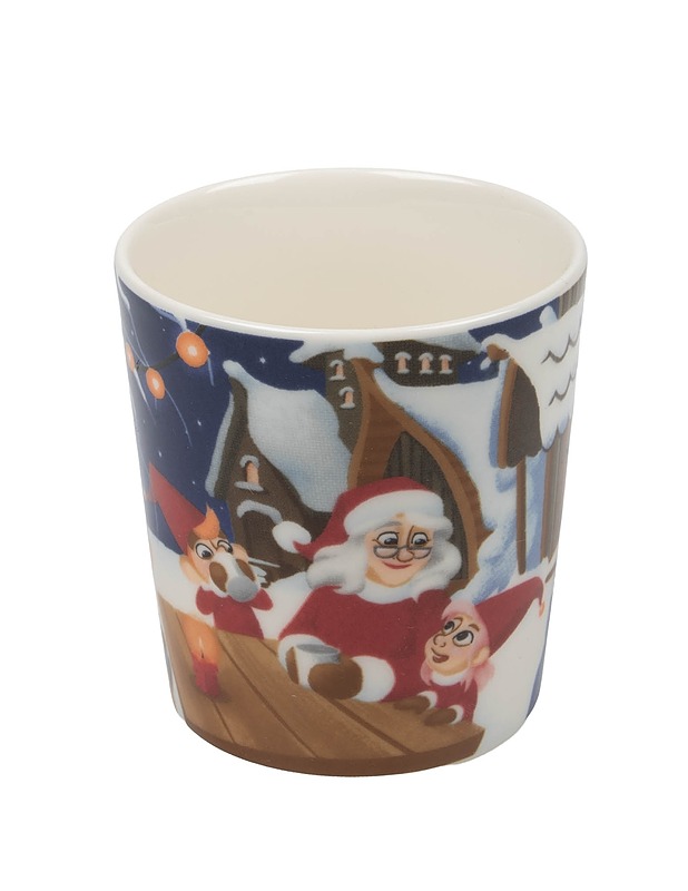 ARABIA Santa Claus Iltainen kylä purkki - Joulutuotteet - 10105408540 - 0