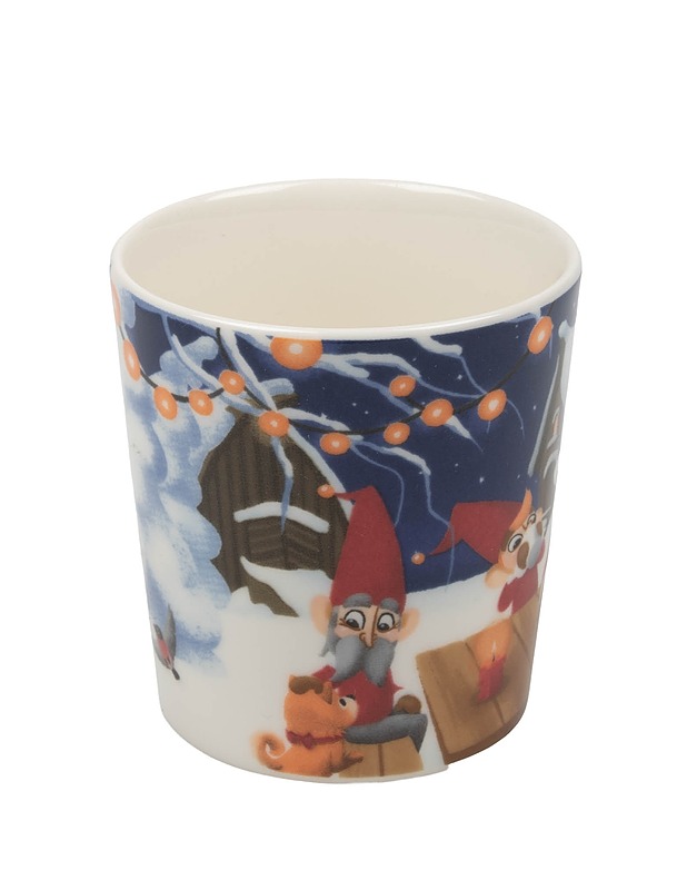 ARABIA Santa Claus Iltainen kylä purkki - Joulutuotteet - 10105408540 - 1