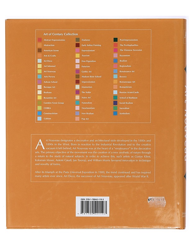 Art Nouveu - Jean Lahor - Taide- ja kulttuurikirjat - 10105408541 - 1