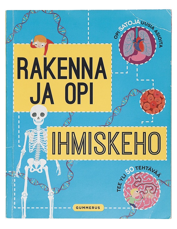 Rakenna ja opi : ihmiskeho - Claybourne, Anna - Lastenkirjat - 10105408570 - 0