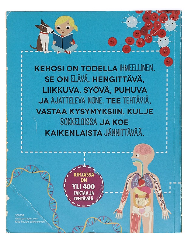 Rakenna ja opi : ihmiskeho - Claybourne, Anna - Lastenkirjat - 10105408570 - 1