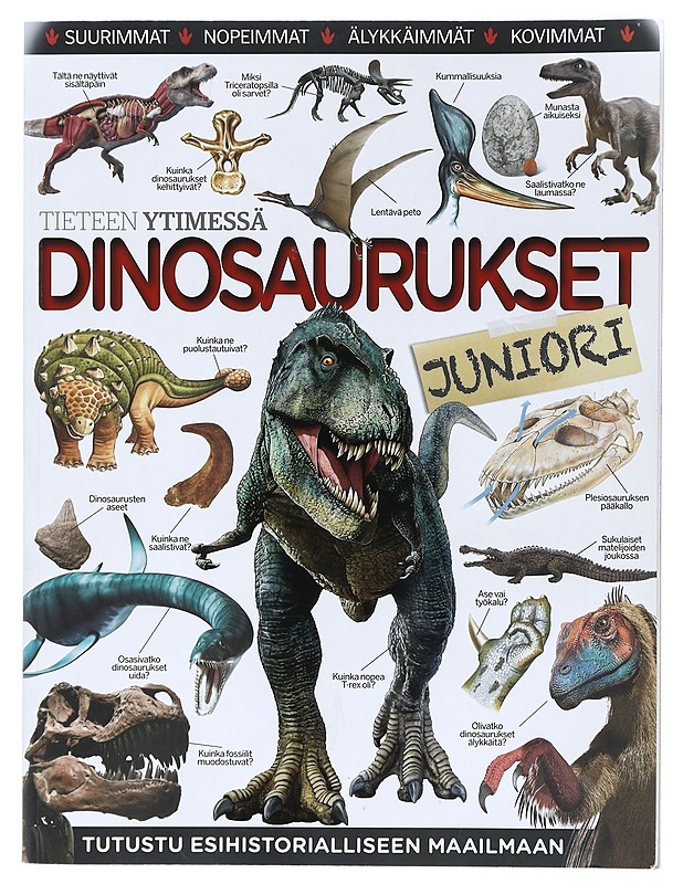 Tieteen ytimessä : dinosaurukset juniori - Therkelsen, Line - Tietokirjat ja oppaat - 10105408592 - 0