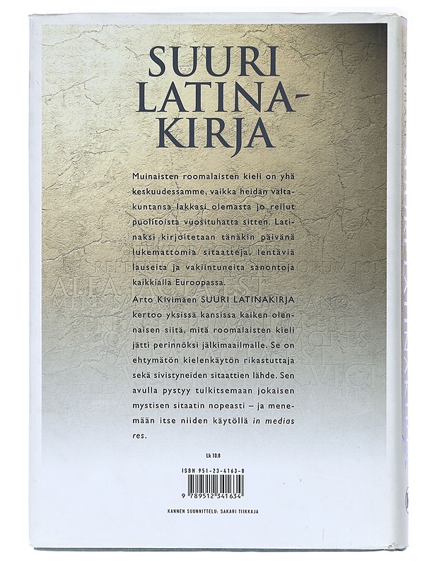 Suuri latinakirja - Arto Kivimäki - Tietokirjat ja oppaat - 10105408594 - 1