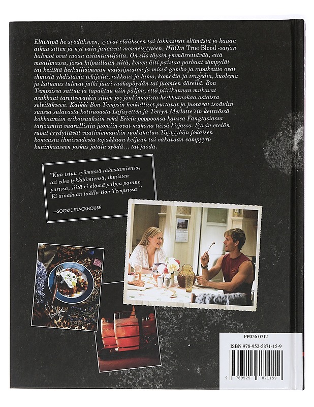 True blood : syötävää, juotavaa ja purtavaa Bon Tempsin tapaan - Sobol, Gianna - Ruokakirjat - 10105408597 - 1