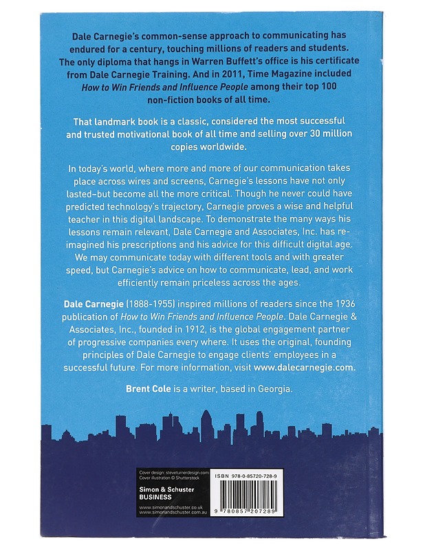 How to win friends and influence people in the digital age - Cole, Brent - Tietokirjat ja oppaat - 10105408602 - 1