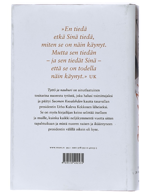 Tyttö ja nauhuri - Maarit Tyrkkö - Elämäkerrat ja muistelmat - 10105408614 - 1