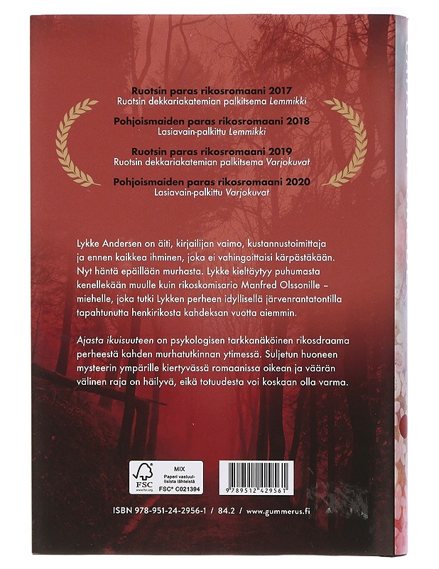 Ajasta ikuisuuteen - Grebe, Camilla - Jännitys ja dekkarit - 10105408625 - 1