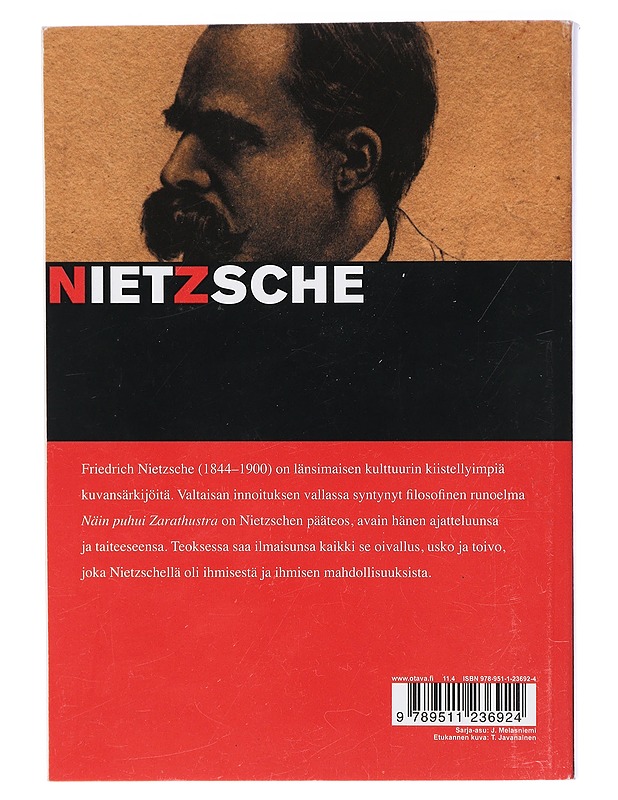 Näin puhui Zarathustra : kirja kaikille eikä kenellekään - Nietzsche, Friedrich - Romaanit ja novellit - 10105408641 - 1