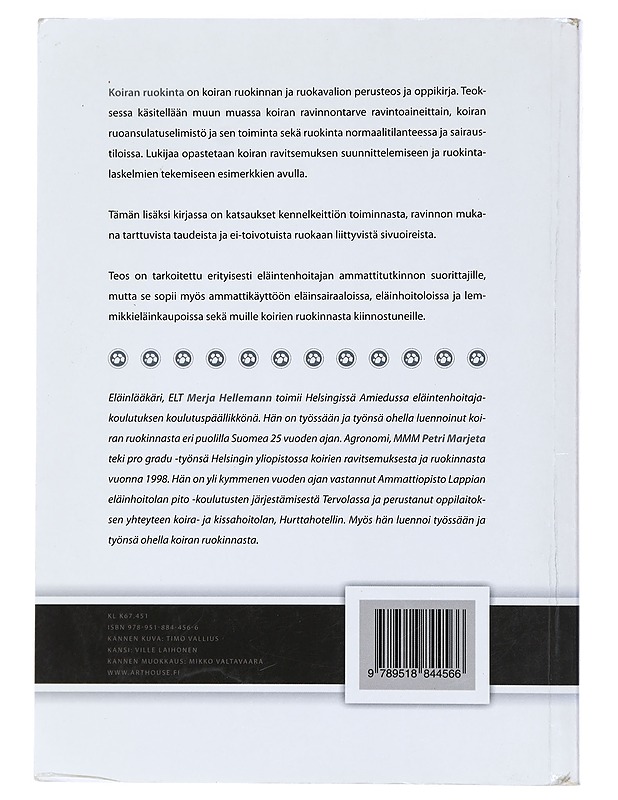 Koiran ruokinta - Hellemann, Merja - Tietokirjat ja oppaat - 10105408645 - 1