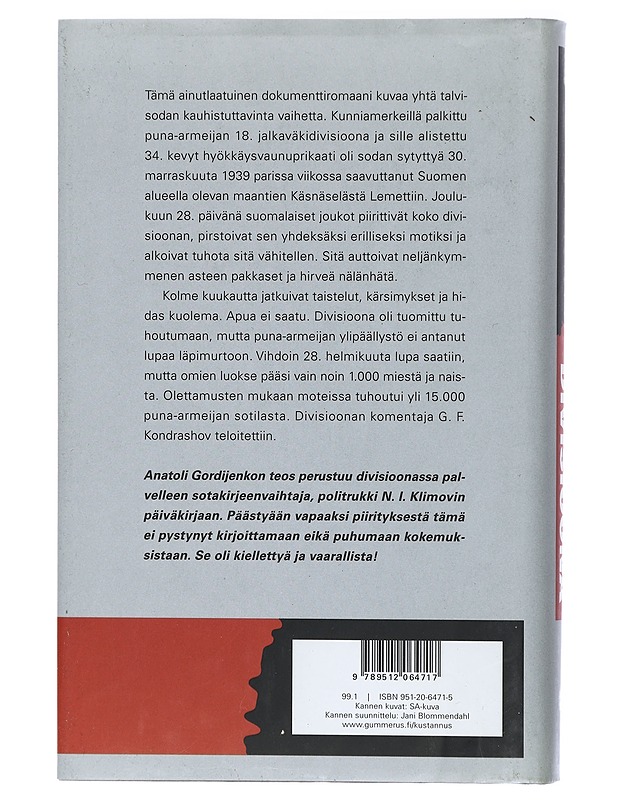 Kuoleman divisioona - Gordijenko, Anatoli - Elämäkerrat ja muistelmat - 10105408646 - 1