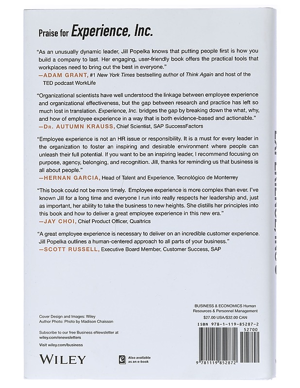 Experience, Inc - Jill Popelka - Romaanit ja novellit - 10105408669 - 1