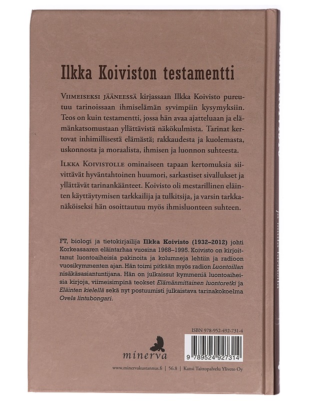 Ovela lintubongari ja muita tarinoita - Ilkka Koivisto - Romaanit ja novellit - 10105408671 - 1