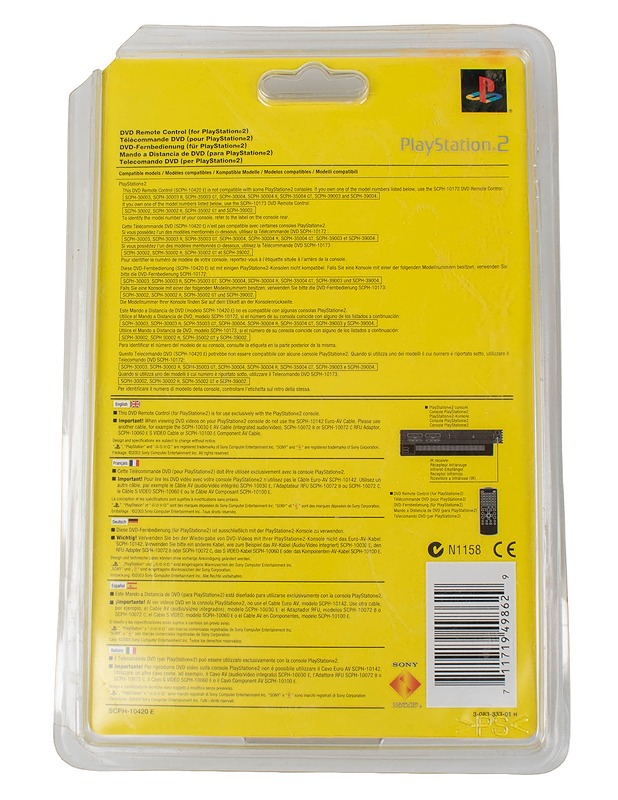 SONY PLAYSTATION 2 SCPH-10420 kaukosäädin - Muu elektroniikka - 10105408688 - 2