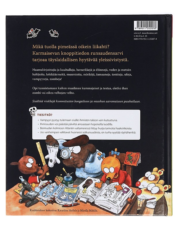 Kummallisuuksien käsikirja - Kunnas, Mauri - Lastenkirjat - 10105408695 - 1