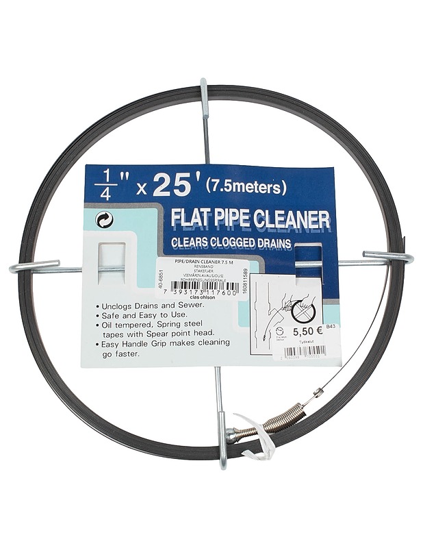 Viemärin avausjousi 7,5 m - Rakennustarvikkeet - 10105408708 - 1