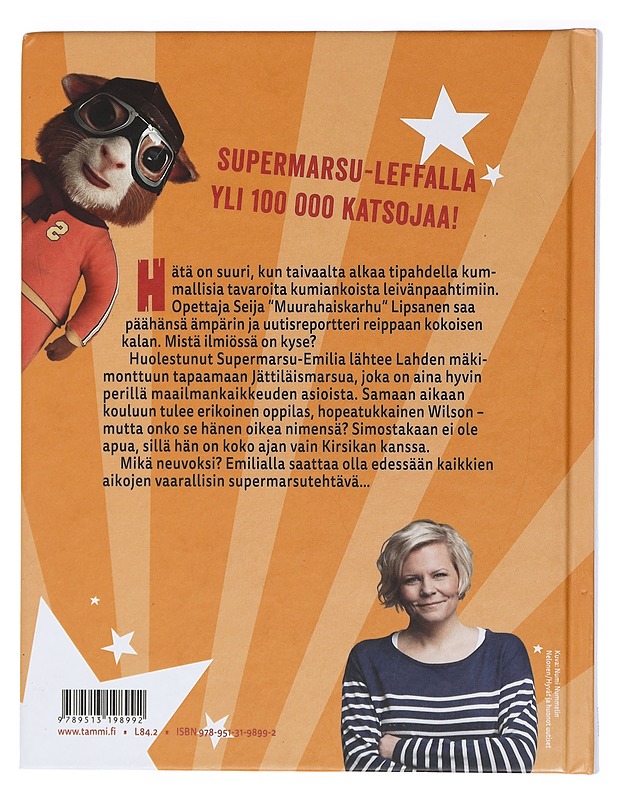 Supermarsu ja roskaavat ryökäleet - Noronen, Paula - Lastenkirjat - 10105408707 - 1