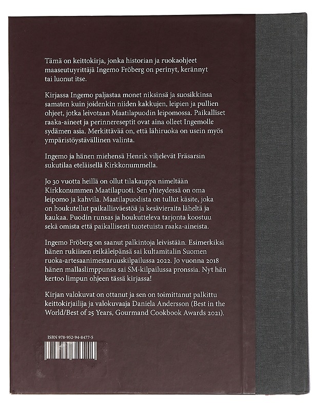 Tämä on minun ruokaani - Fröberg, Ingemo - Ruokakirjat - 10105408716 - 1