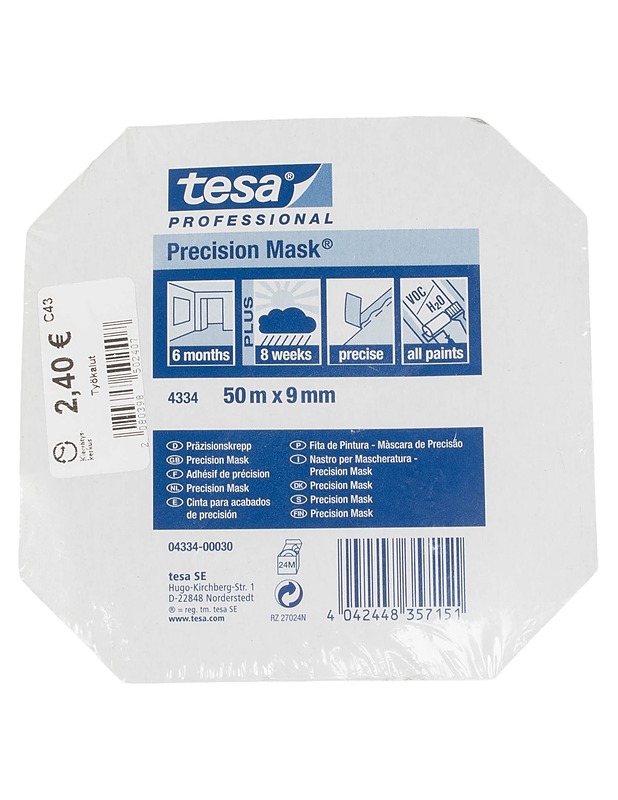 TESA PROFESSIONAL Precision Mask maalarinteippi - Rakennustarvikkeet - 10105408715 - 1