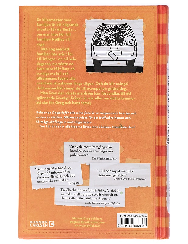 Dagbok för alla mina fans / 9 Det långa loppet - Kinney, Jeff - Nuorten kirjat - 10105408724 - 1