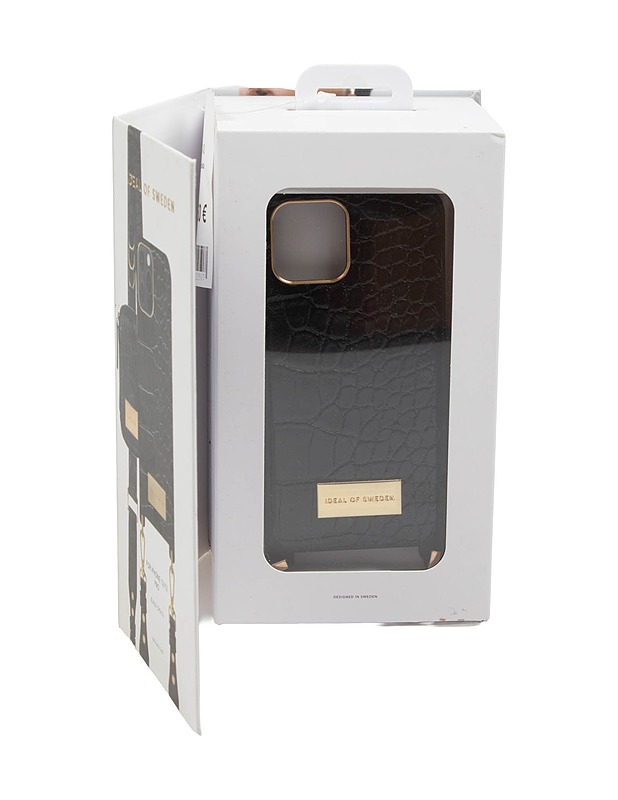 IDEAL OF SWEDEN Black Croco Necklace Case puhelinkotelo - Laukut, lompakot ja reput - 10105408739 - 1