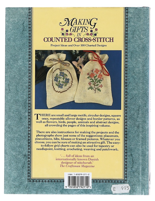 Making Gifts in Counted Cross Stitch - Hauschild Lindberg, Jana - Käsityökirjat - 10105408793 - 1