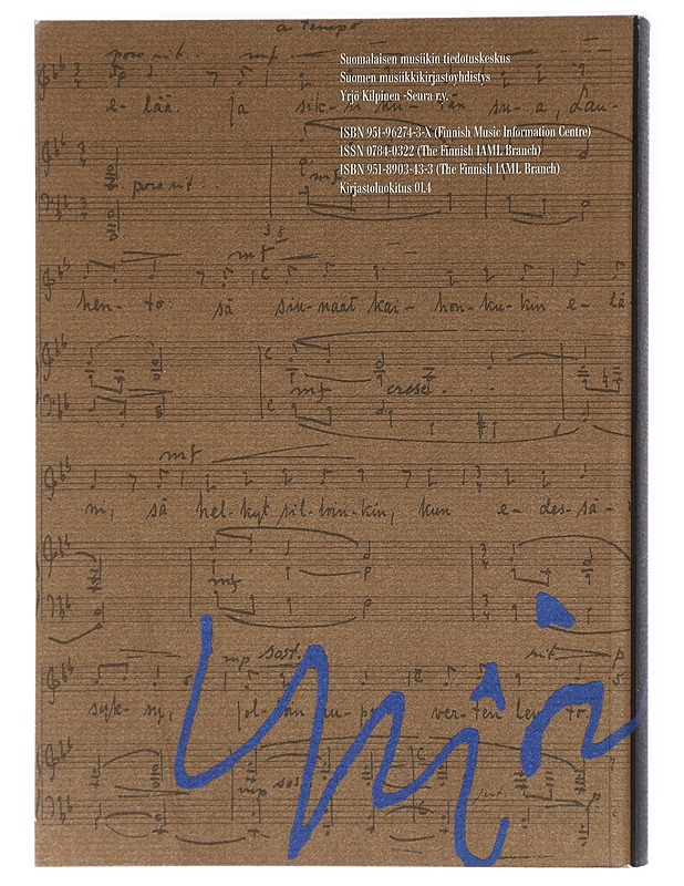 Yrjö Kilpinen : sävellykset - Taurula, Tarja - Tietokirjat ja oppaat - 10105408872 - 1