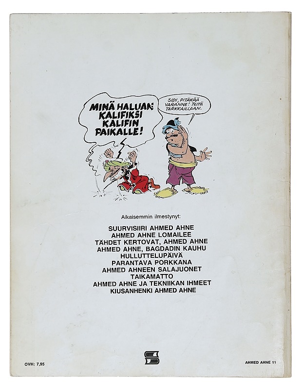 Ahmed Ahne ja turkkilainen palapeli - Goscinny, Tabary - Sarjakuvat - 10105408908 - 1