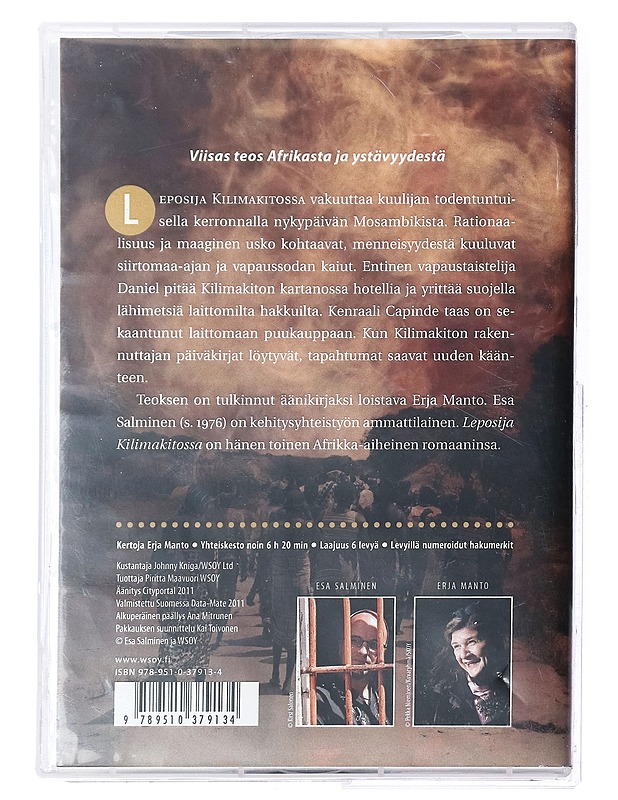 Leposija Kilimakitossa - äänikirja - Romaanit ja novellit - 10105408914 - 1