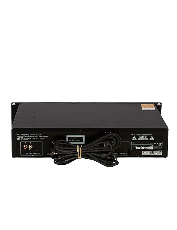 DENON DN-2500F kaksois-CD-soitin, Testaamaton - Audio - 10105408922 - 1
