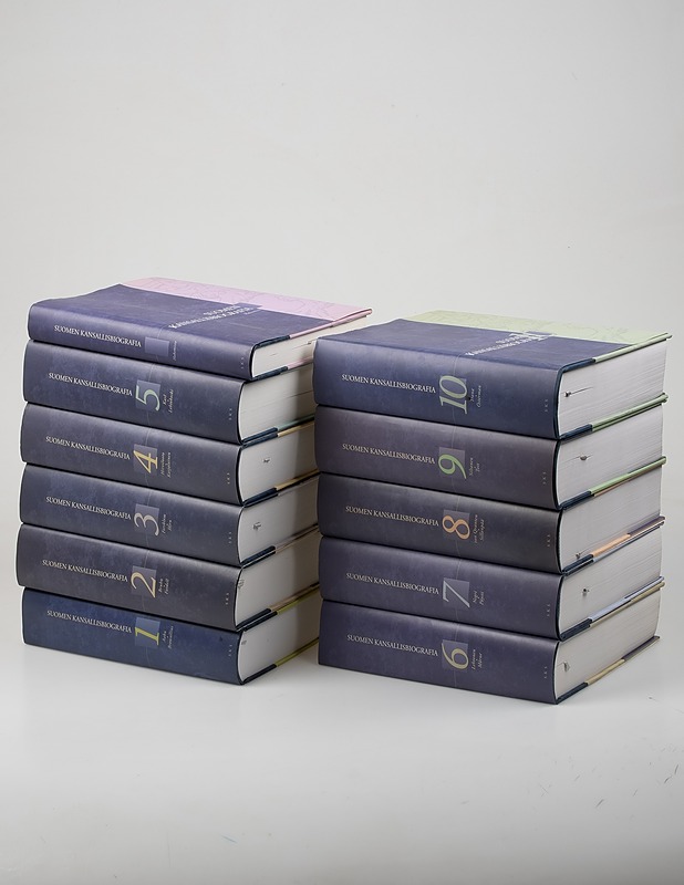 Suomen kansallisbiografia 1-10 ja hakemisto - Elämäkerrat ja muistelmat - 10105408931 - 2