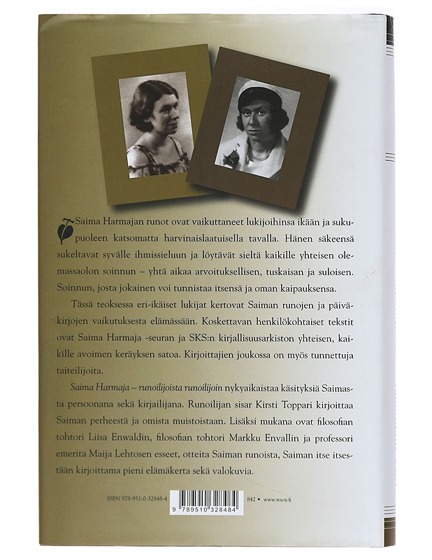Saima Harmaja - runoilijoista runoilijoin - Istala, Päivi - Elämäkerrat ja muistelmat - 10105409027 - 1