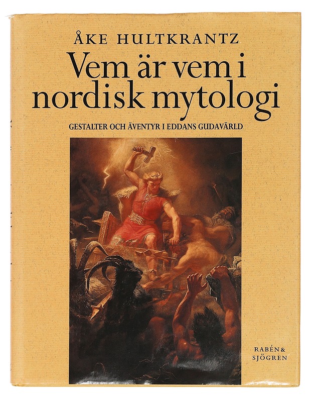 Vem är vem i nordisk mytologi : gestalter och äventyr i Eddans gudavärld - Åke Hultkrantz - Tietokirjat ja oppaat - 10105409037 - 0