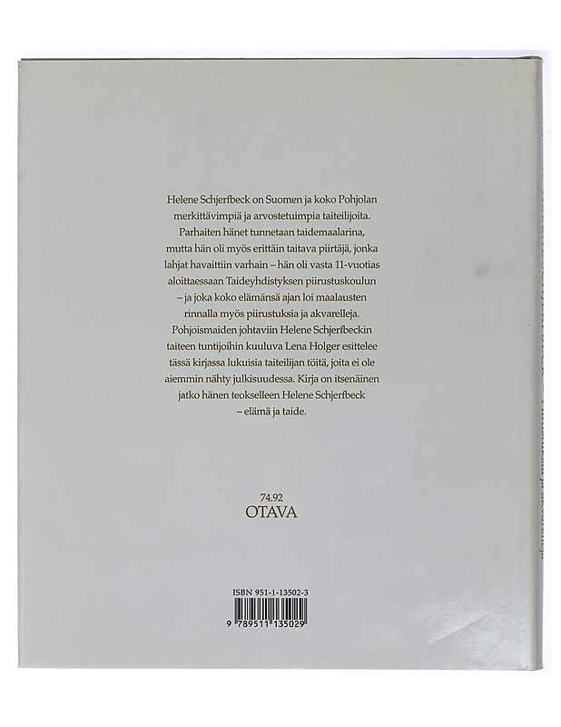 Helene Schjerfbeck : piirustuksia ja akvarelleja - Holger, Lena - Taide- ja kulttuurikirjat - 10105409047 - 1