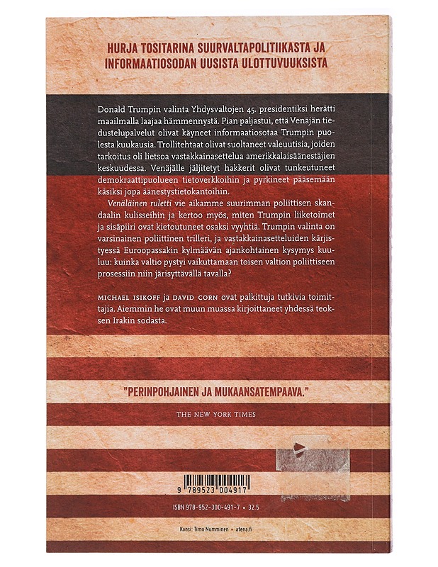 Venäläinen ruletti - Isikoff, Michael - Historiakirjat - 10105409049 - 1