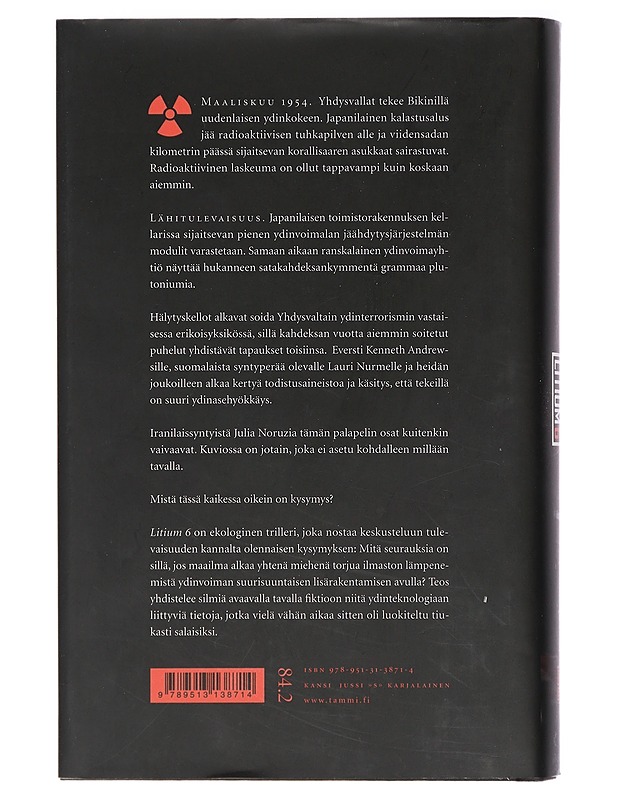 Litium6 - Risto Isomäki - Fantasia- ja scifi - 10105409051 - 1