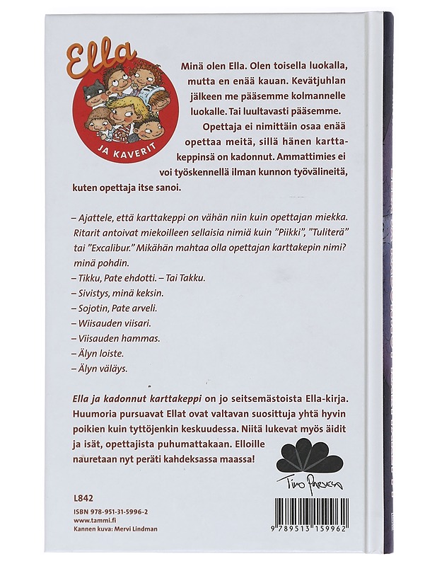 Ella ja kadonnut karttakeppi - Timo Parvela - Lastenkirjat - 10105409067 - 1