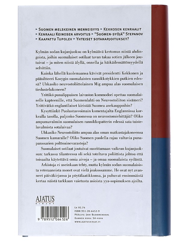 Kylmän sodan kujanjuoksu - Heikki Tiilikainen - Historiakirjat - 10105409075 - 1