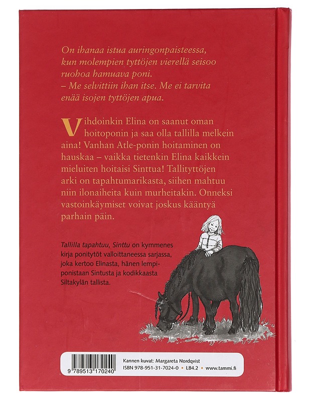 Tallilla tapahtuu, Sinttu - Hallberg, Lin - Lastenkirjat - 10105409081 - 1