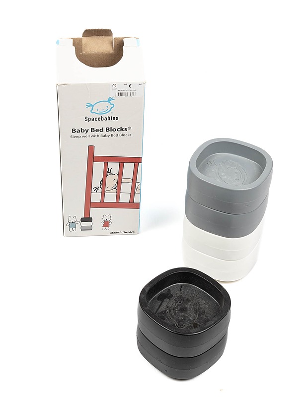 SPACEBABIES vauvansängyn korotuspalat, 6 kpl - Muut urheiluvälineet ja vapaa-aika - 10105409094 - 0
