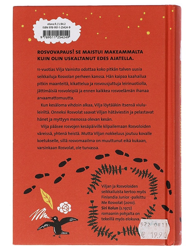 Me Rosvolat ja konnakaraoke - Kolu, Siri - Lastenkirjat - 10105409148 - 1