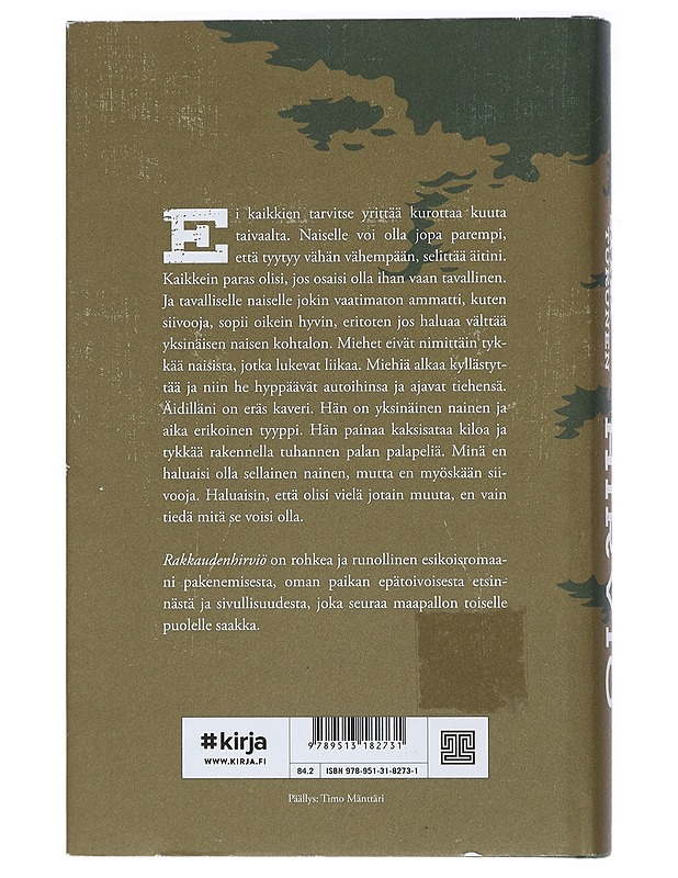 Rakkaudenhirviö - Saara Turunen - Romaanit ja novellit - 10105409166 - 1