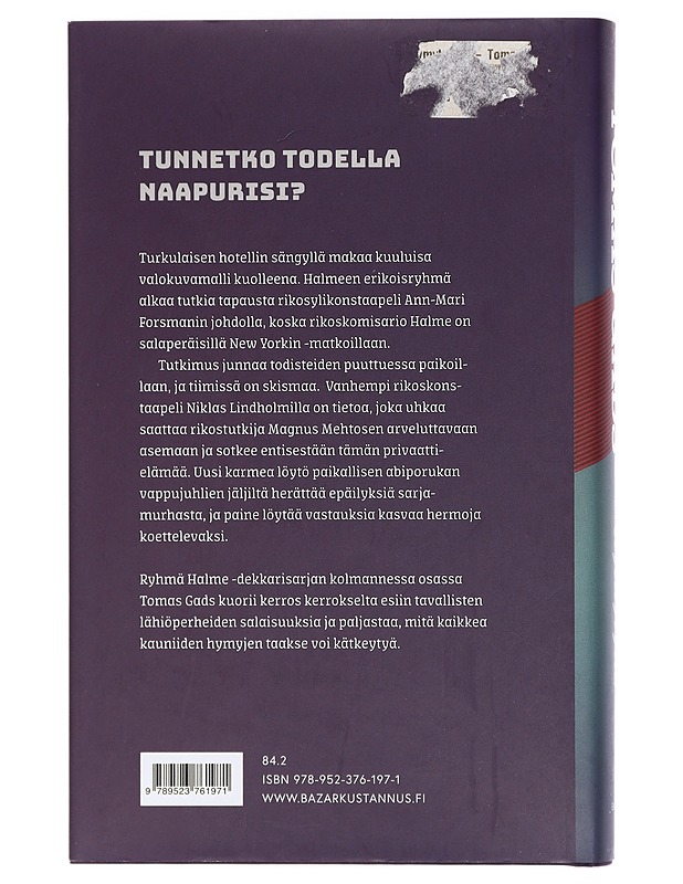 Hymytyttö - Tomas Gads - Jännitys ja dekkarit - 10105409168 - 1