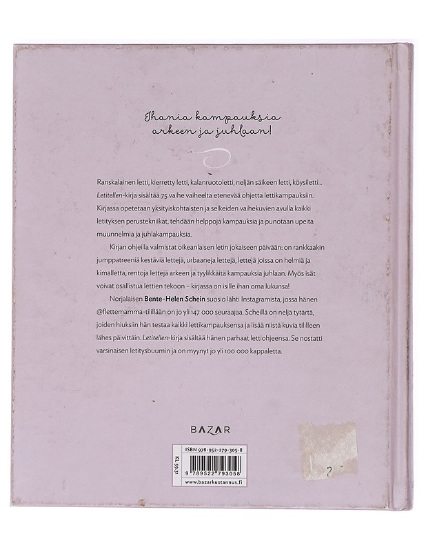 Letitellen : 75 erilaista lettikampausta - Schei, Bente-Helen - Tietokirjat ja oppaat - 10105409179 - 1