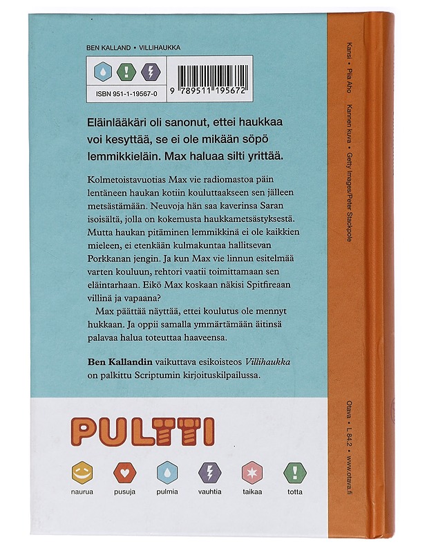 Villihaukka - Kalland, Ben - Lastenkirjat - 10105409186 - 1