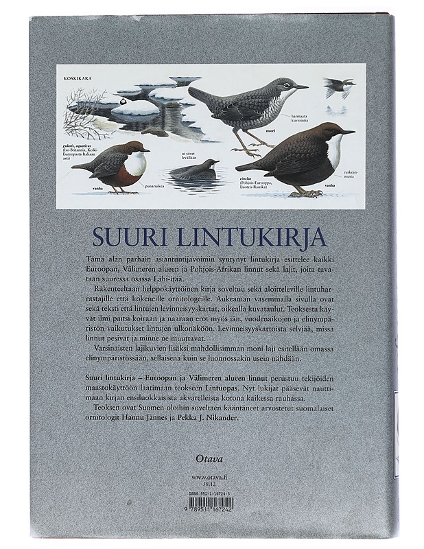 Suuri Lintukirja : Euroopan ja Välimeren alueen linnut - Killian Mullarney - Tietokirjat ja oppaat - 10105409184 - 1