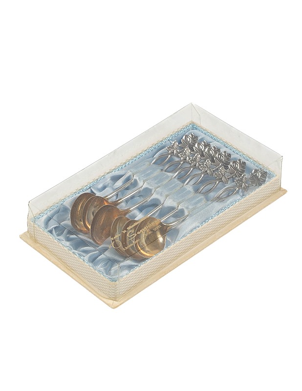 Ruusu kahvilusikat, 6 kpl - Aterimet - 10105409231 - 0