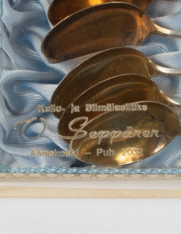 Ruusu kahvilusikat, 6 kpl - Aterimet - 10105409231 - 2